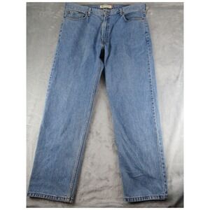 Levi's 550 Relaxed‎ Fit Jeans Mens W42 L34 Blue Denim Straight Leg Casual